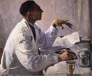 Nesterov Nikolai Stepanovich The Surgeon Doc. oil on canvas